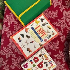 I Spy Collection Kids Toy Set - Multicolor (ABC book& green binder not included)